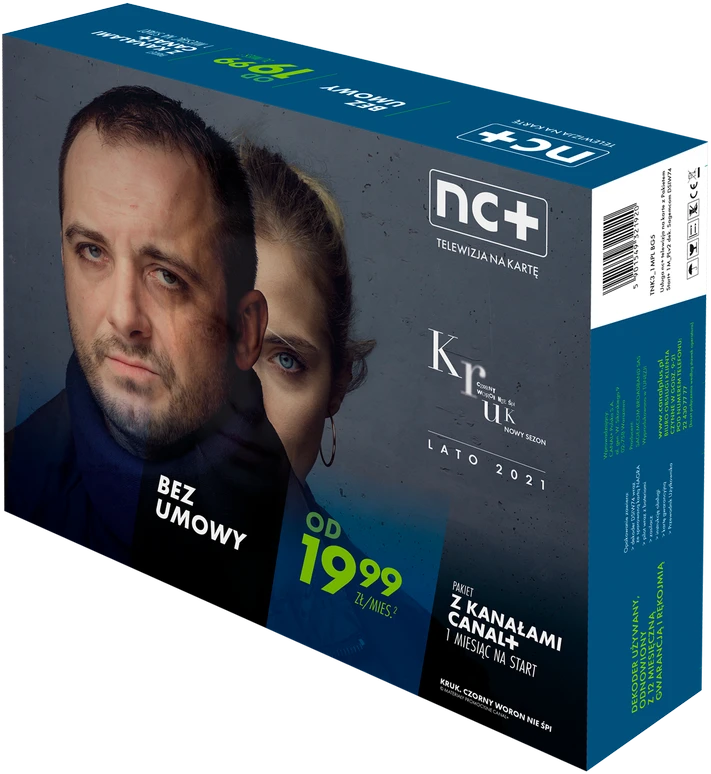 Oem NC+ išankstinio mokėjimo TV paslauga su Start+ BG5 paketu