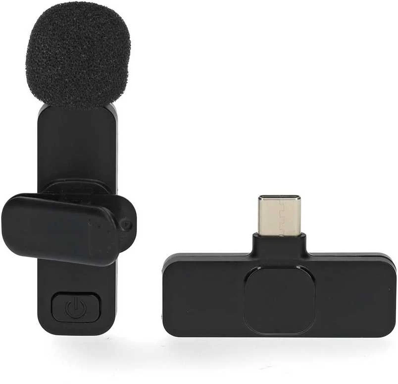 Nedis Belaidis prisegamas įkraunamas USB-C mikrofonas
