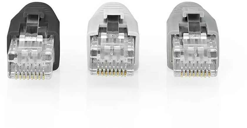 Nedis Kištukas RJ45 (8P8C) Pass Through CAT6 UTP kabeliui (10 vnt)