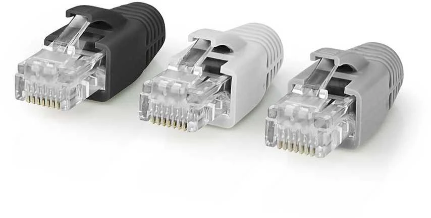 Nedis Kištukas RJ45 (8P8C) Pass Through CAT6 UTP kabeliui (10 vnt)