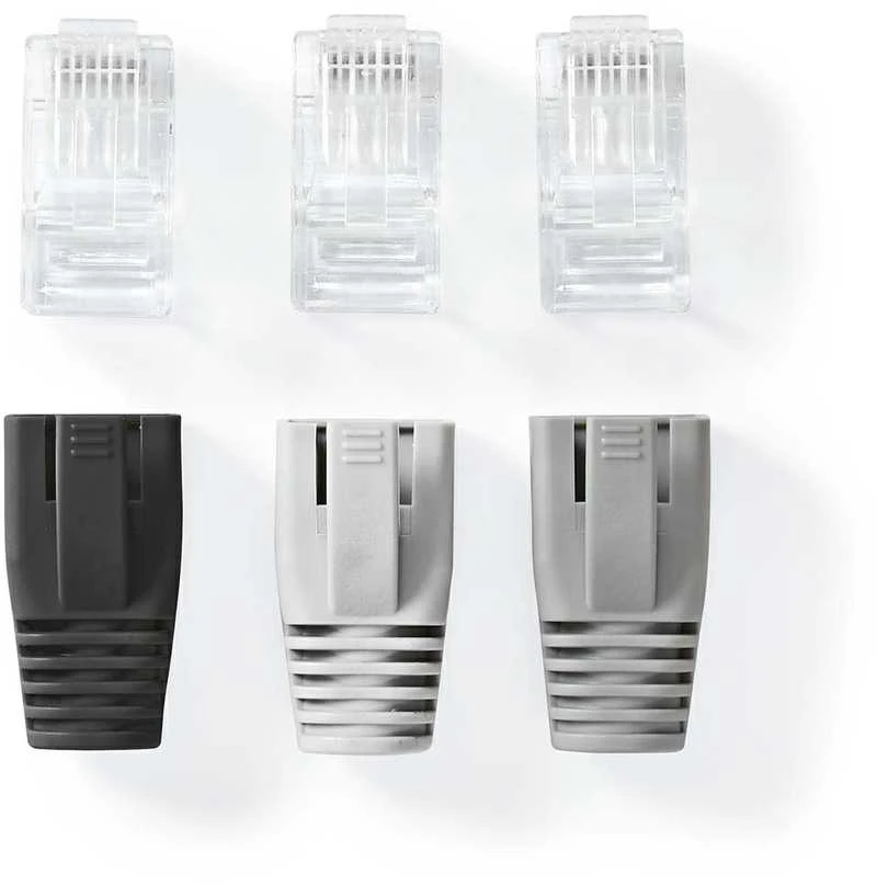 Nedis Kištukas RJ45 (8P8C) Pass Through CAT6 UTP kabeliui (10 vnt)