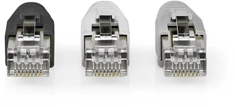 Nedis Kištukas RJ45 (8P8C) Pass Through CAT6 FTP kabeliui (10 vnt)