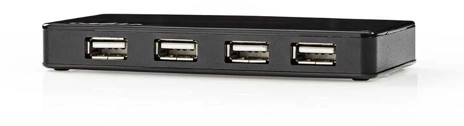 Nedis Šakotuvas USB 2.0 7 prievadų su maitinimo šaltiniu