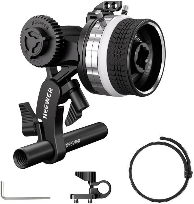 NEEWER PG001 Mini sekimo fokusavimas su A/B stabdikliais