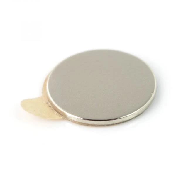 Oem Neodimio magnetas su lipniu sluoksniu 15x1mm - 10 vnt