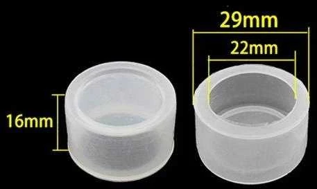 Oem Neperšlampamas dangtelis apvaliam jungikliui 22mm - vandeniui atspari mygtuko apsauga.