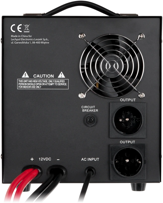 Nepertraukiamo maitinimo šaltinis 1200W 12V/230Vac KEMOT PROsinus-1200