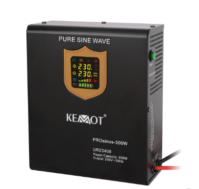 Nepertraukiamo maitinimo šaltinis 300W 12V/230Vac KEMOT PROsinus 300