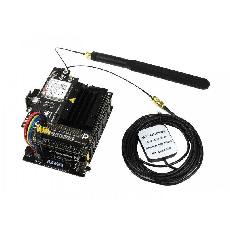 Nepertraukiamo maitinimo UPS, Jetson Nano maitinimo modulis, 5V, Waveshare 18307