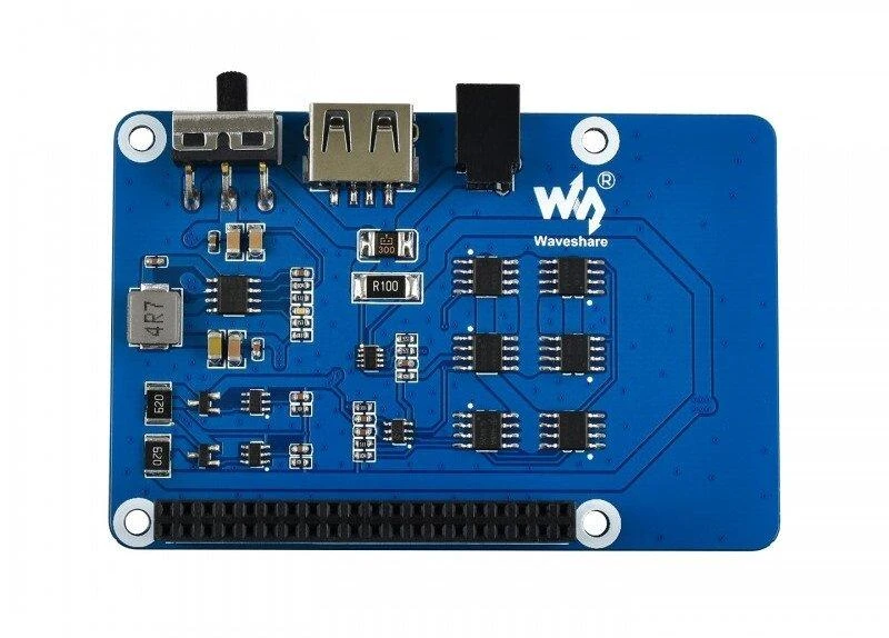 Nepertraukiamo maitinimo UPS, Raspberry Pi skirtas maitinimo adapteris, 5V, Waveshare 18306