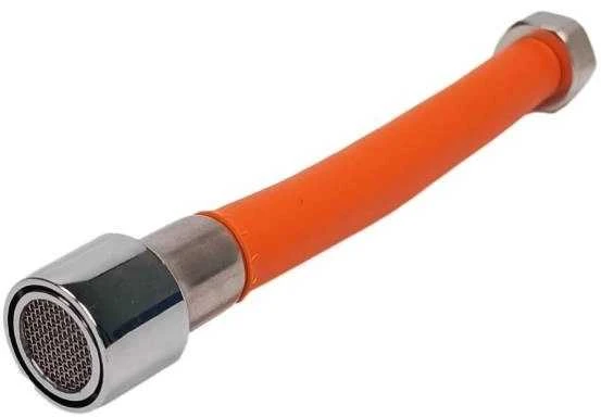 Oem Nerūdijančio plieno vandens žarna 201 - 30 cm - 1/2 colio - gofruotas vamzdis