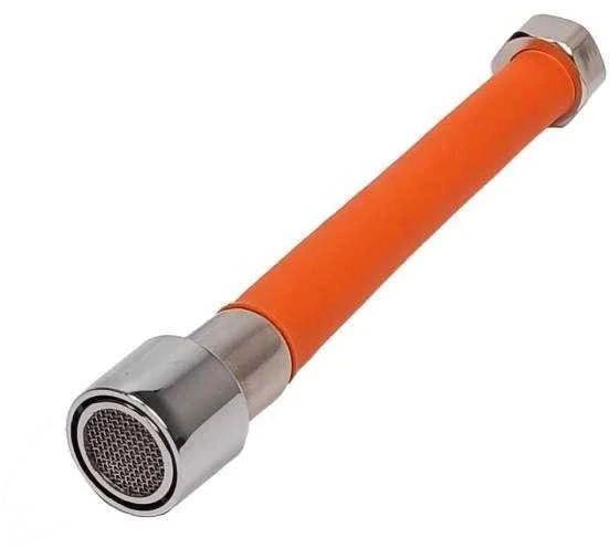 Oem Nerūdijančio plieno vandens žarna 201 - 30 cm - 1/2 colio - gofruotas vamzdis