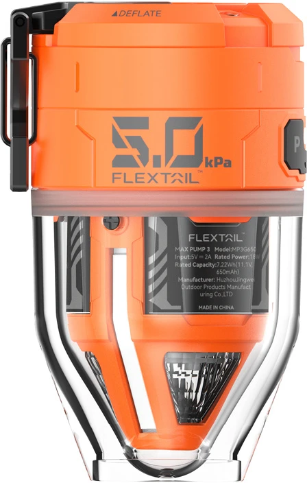 Pompa Flextail Max Pump 3 - Oranžinė