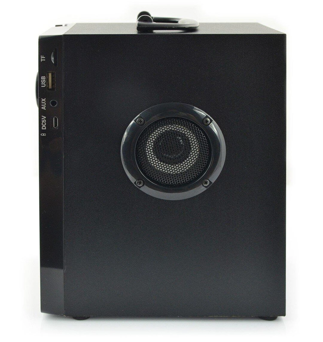 Nešiojama kolonėlė Media-Tech BOOMBOX BT MT3145 V2.0, 15W RMS, Bluetooth, USB, MicroSD, FM Radijas, AUX, su distanciniu pultu