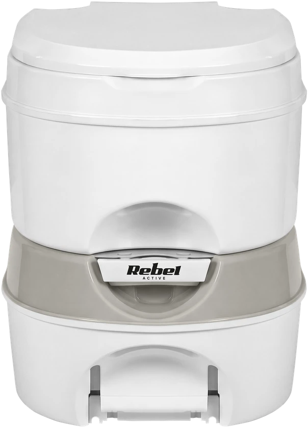 Przenośna Nešiojamas kelioninis tualetas 24L / 20L, Rebel Active