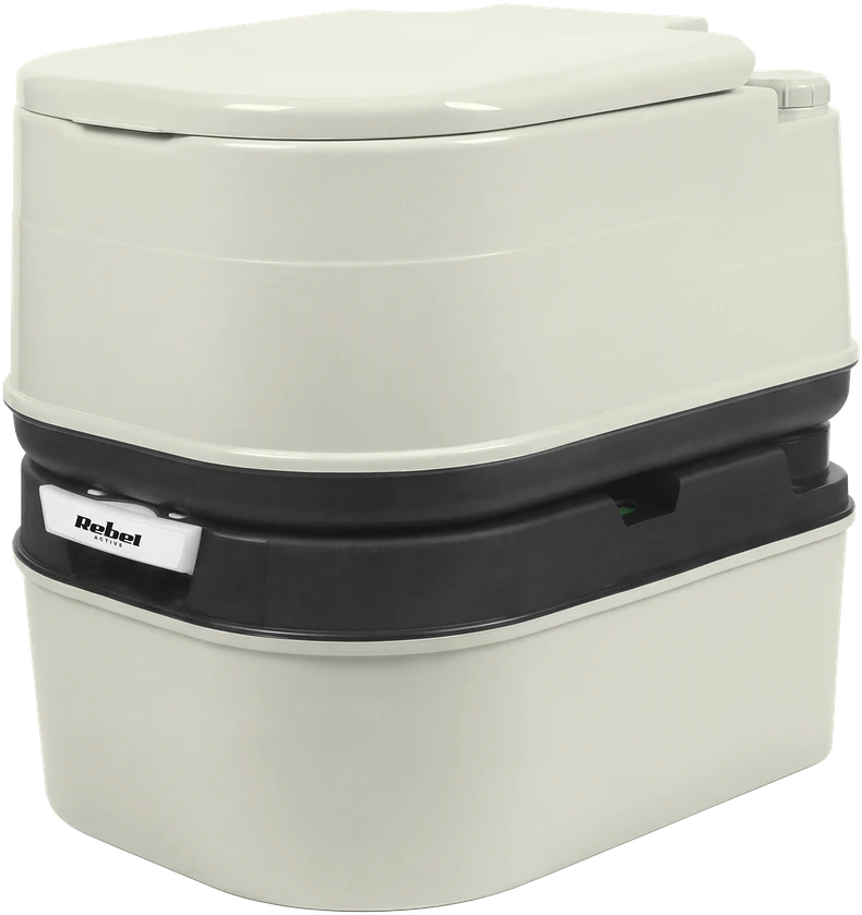 Nešiojamas kelioninis tualetas 24L / 20L, Rebel Active