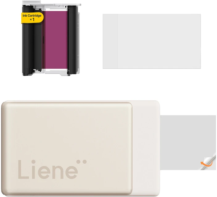 Liene Pearl N200 Pro 2x3" Portable Photo Spausdintuvas (Gold)
