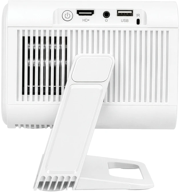 Nešiojamas projektorius BLOW AndroidTV FullHD MaxView, baltas