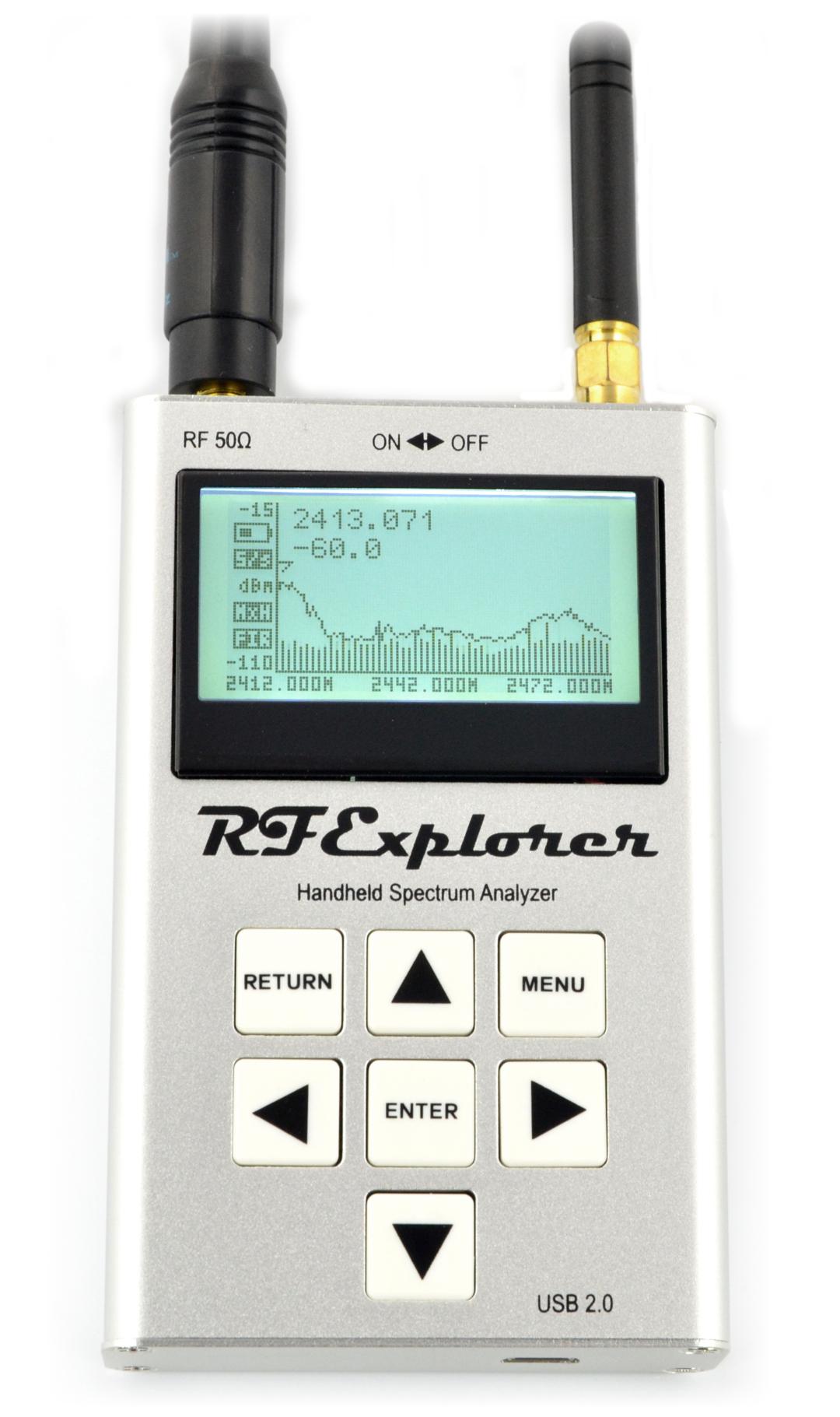 Oem Nešiojamas spektro analizatorius RF Explorer