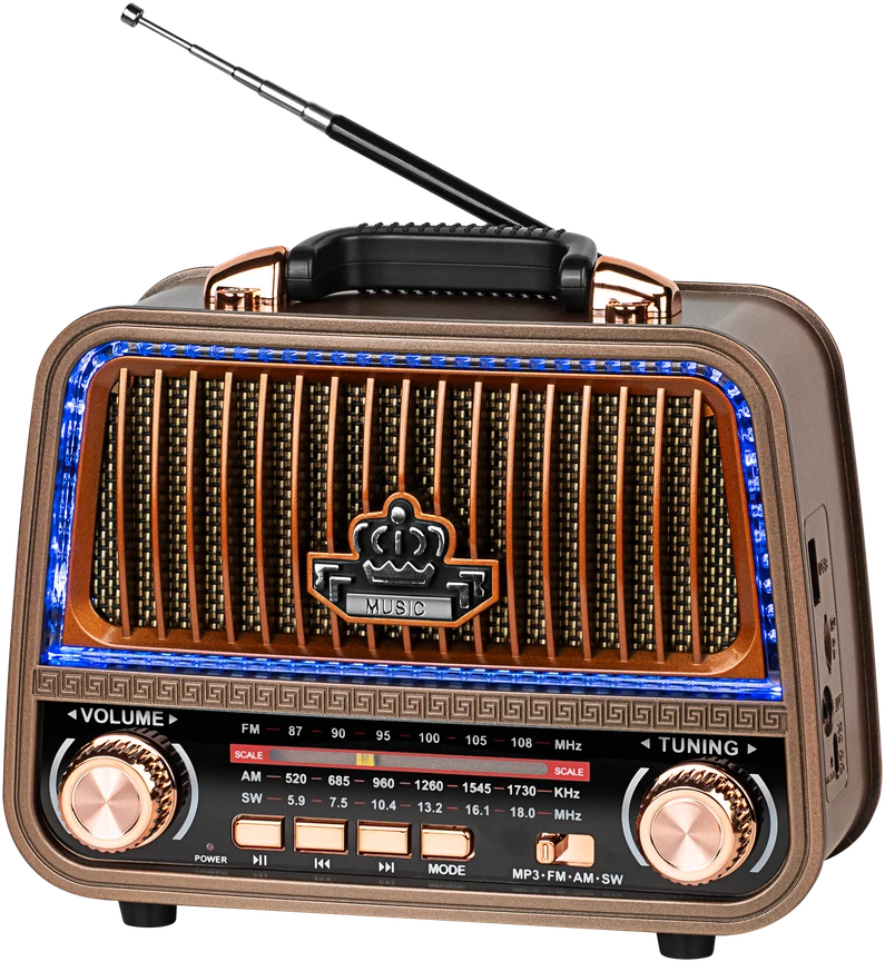 Kruger & Matz Radio KrugerMatz analoginis nešiojamas radijo imtuvas, modelis KM0833
