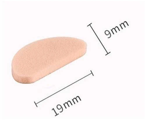 Smėlio spalvos pagalvėlė akiniams – matmenys 19x9 mm
