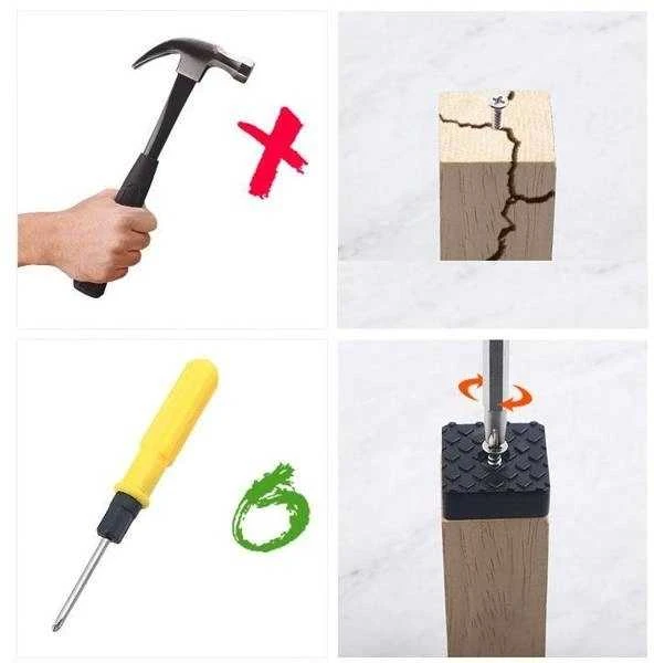 Baldų pado montavimo instrukcija