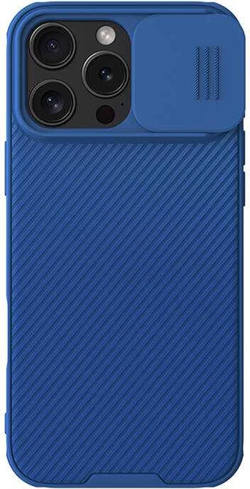 Apple iPhone 16 Plus Nillkin CamShield Pro dėklas telefonui mėlynos spalvos
