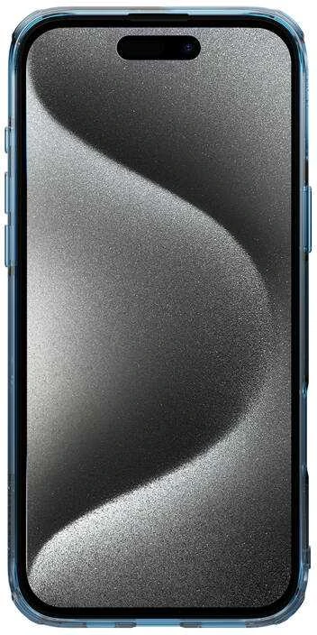 Nillkin Nature TPU Pro magnetinis iPhone 16 Plus dėklas (mėlynas)