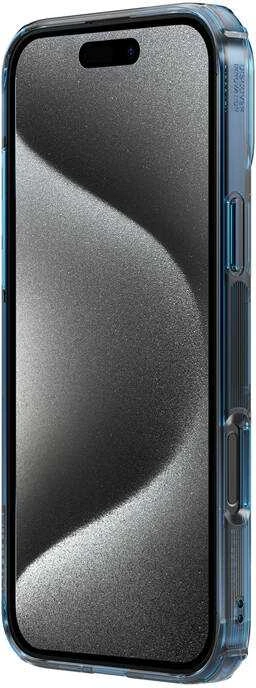 Nillkin Nature TPU Pro magnetinis iPhone 16 Plus dėklas (mėlynas)
