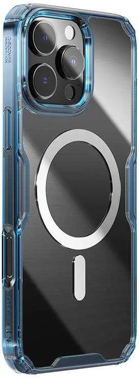 Nillkin Nature TPU Pro magnetinis iPhone 16 Plus dėklas (mėlynas)