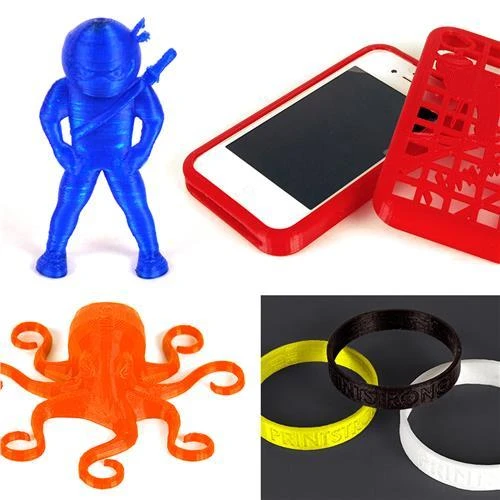 Ninjatek NinjaFlex plastikas – 1.75mm – 0.5kg – lava