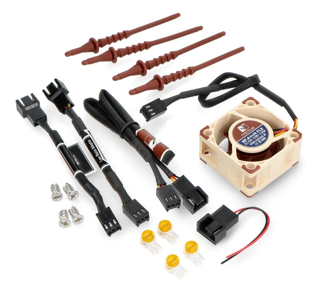 Noctua NF-A4X20 FLX ventiliatorius - 40x40x20mm - 3 kontaktų