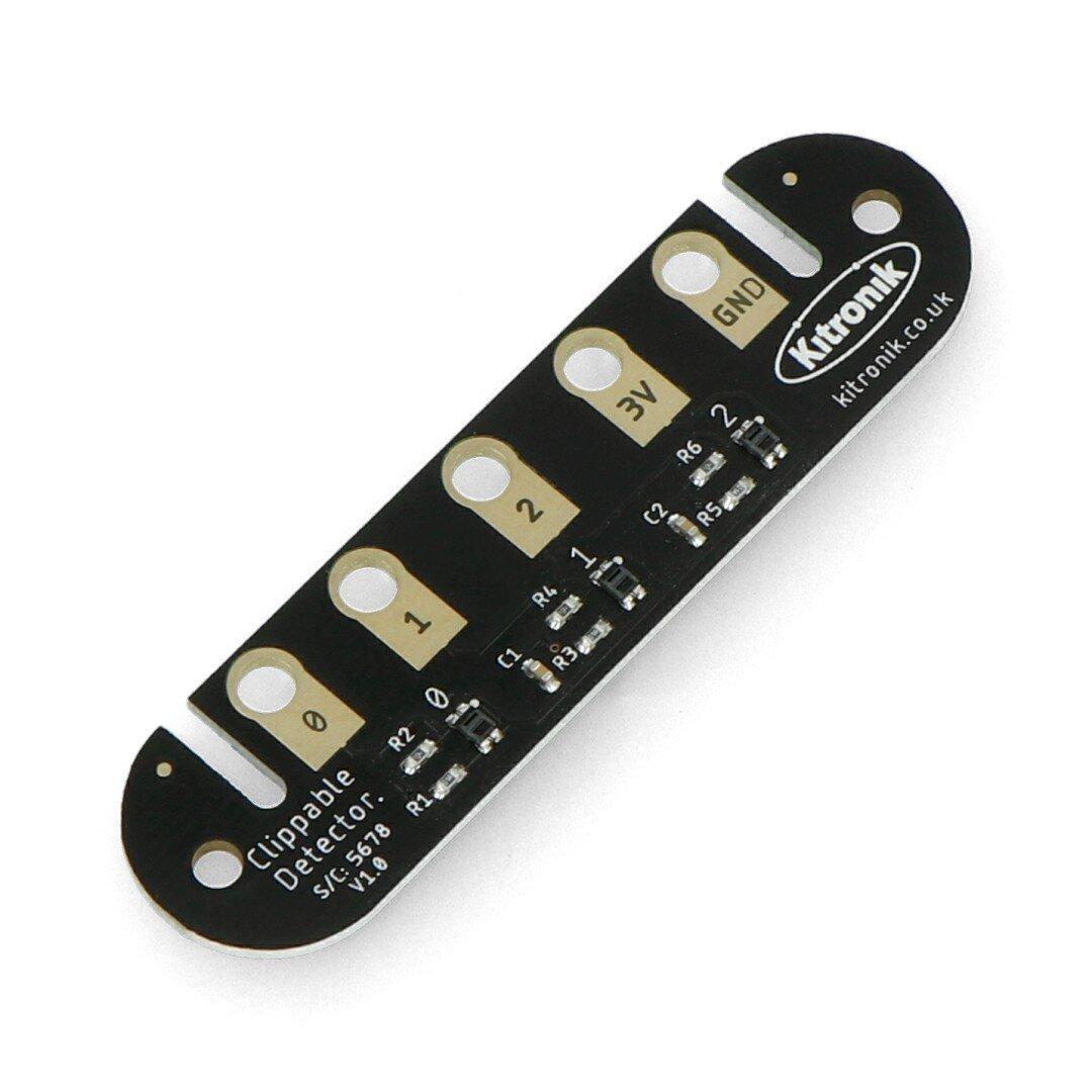 Nukerpama detektoriaus plokštė V1.0, skirta BBC micro:bit - Kitronik 5678