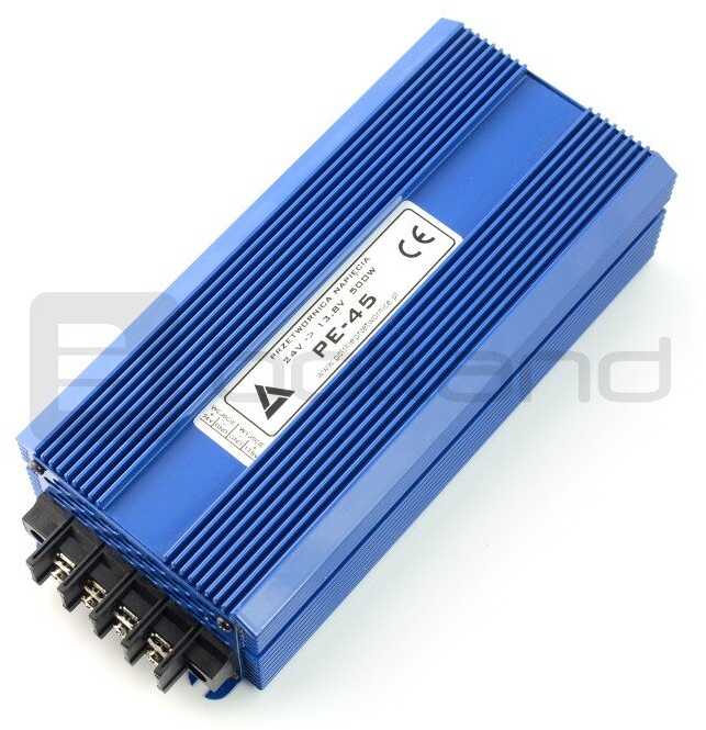 Nuolatinės ir nuolatinės srovės keitiklis AZO Digital PE-45 24 / 13.8V 500W