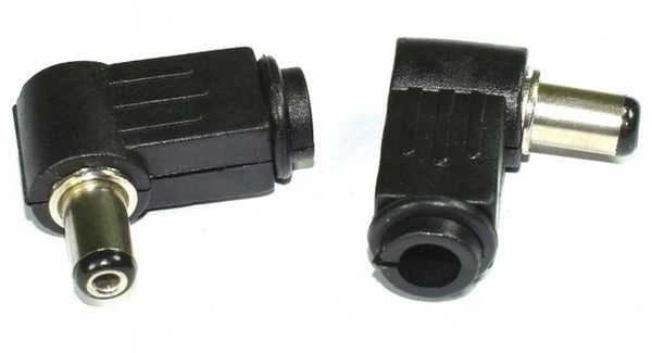 Kampiniai DC maitinimo kištukai 5.5x2.1 mm (2 vnt.)