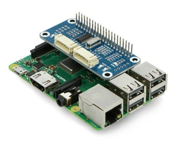 Nuoseklusis išplėtimo priedėlis, I2C, UART, GPIO, skirtas Raspberry Pi, Waveshare 15667