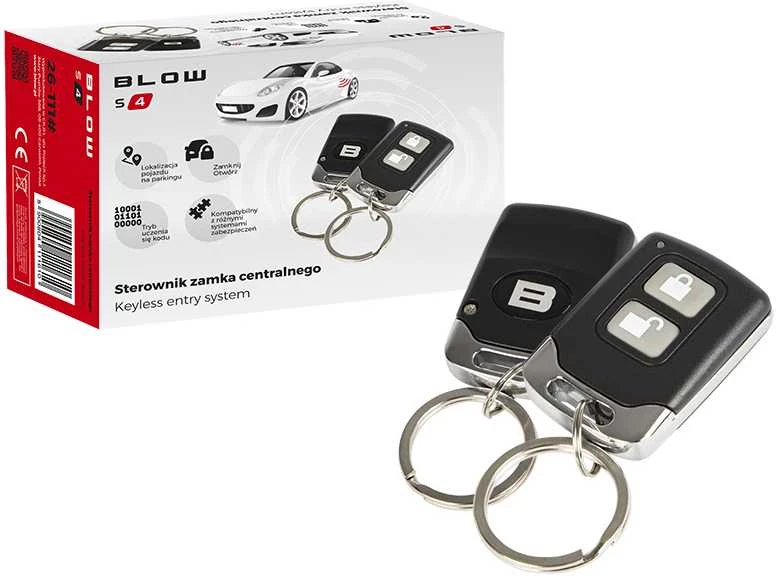 Blow S4 centrinio užrakto pulteliai su dėžute