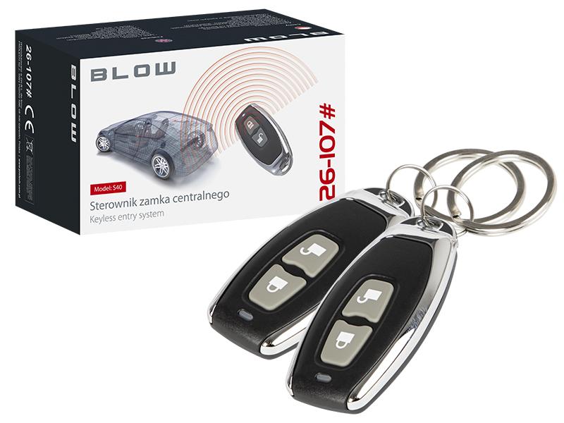 Nuotolinis centrinio užrakto valdymas BLOW S40