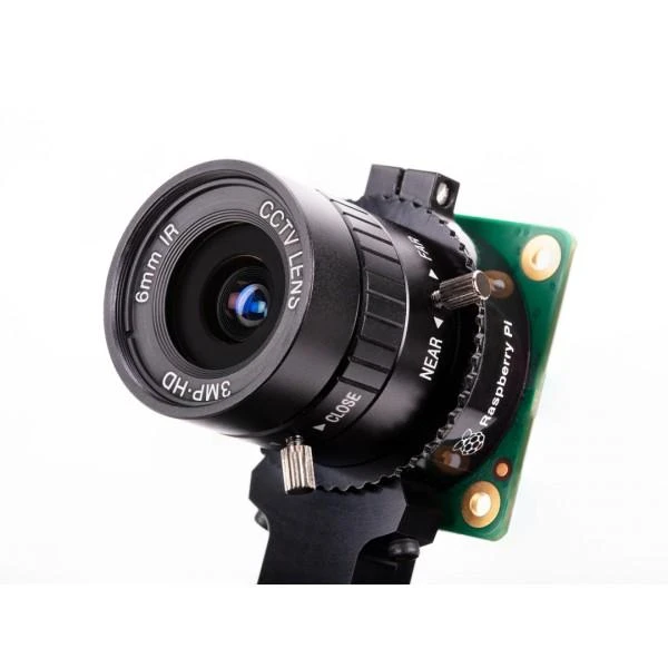 6mm CCTV objektyvas su fokusavimo žiedais