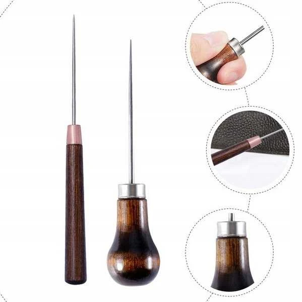 Oem Odinis ylas - kriaušė - 14.5 cm - apmušalams - medinė rankena