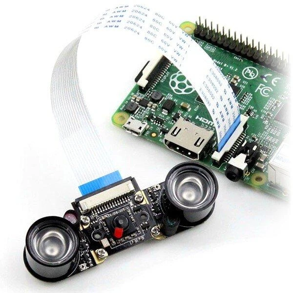 IR 850nm LED modulis su Raspberry Pi jungtimi