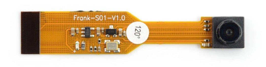 Odseven ZeroCam 5MPx modulio vaizdas iš viršaus