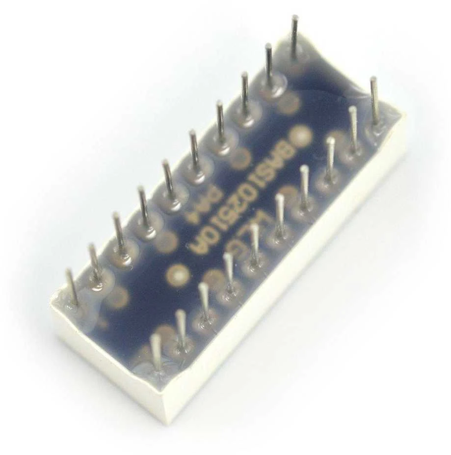 Oem 10 segmentų LED juostinis ekranas OSX10201-GYR1