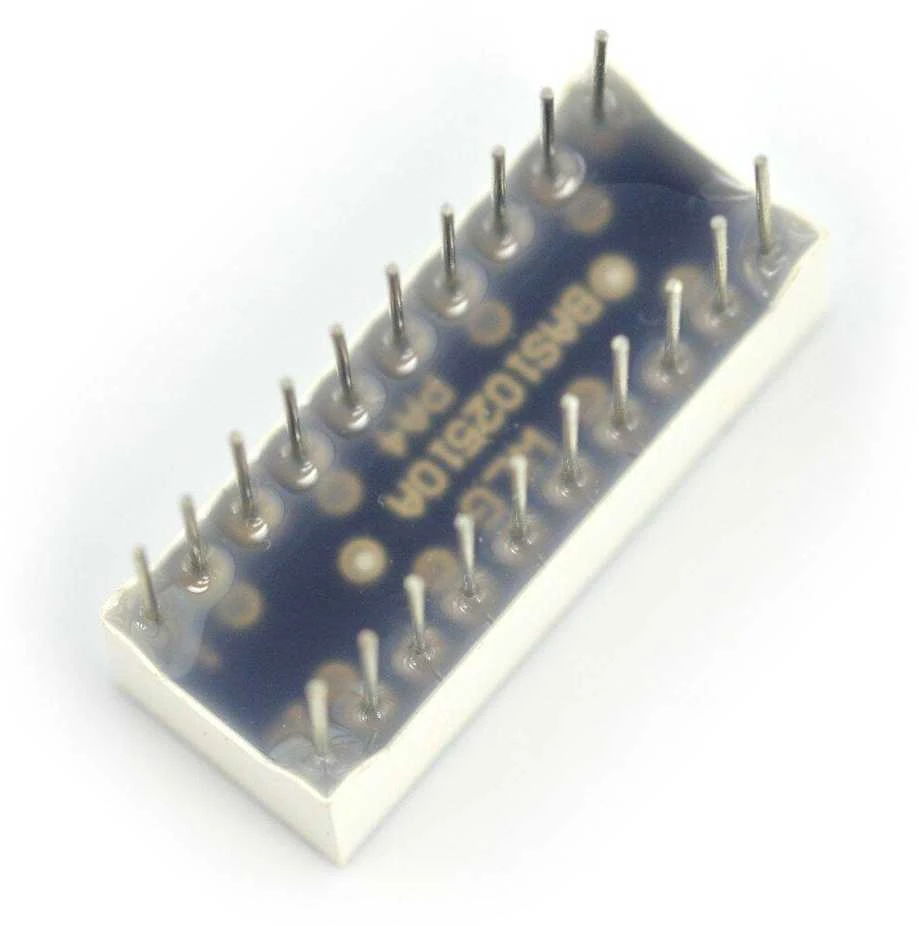 Oem 10 segmentų LED juostinis ekranas OSX10201-RGB1