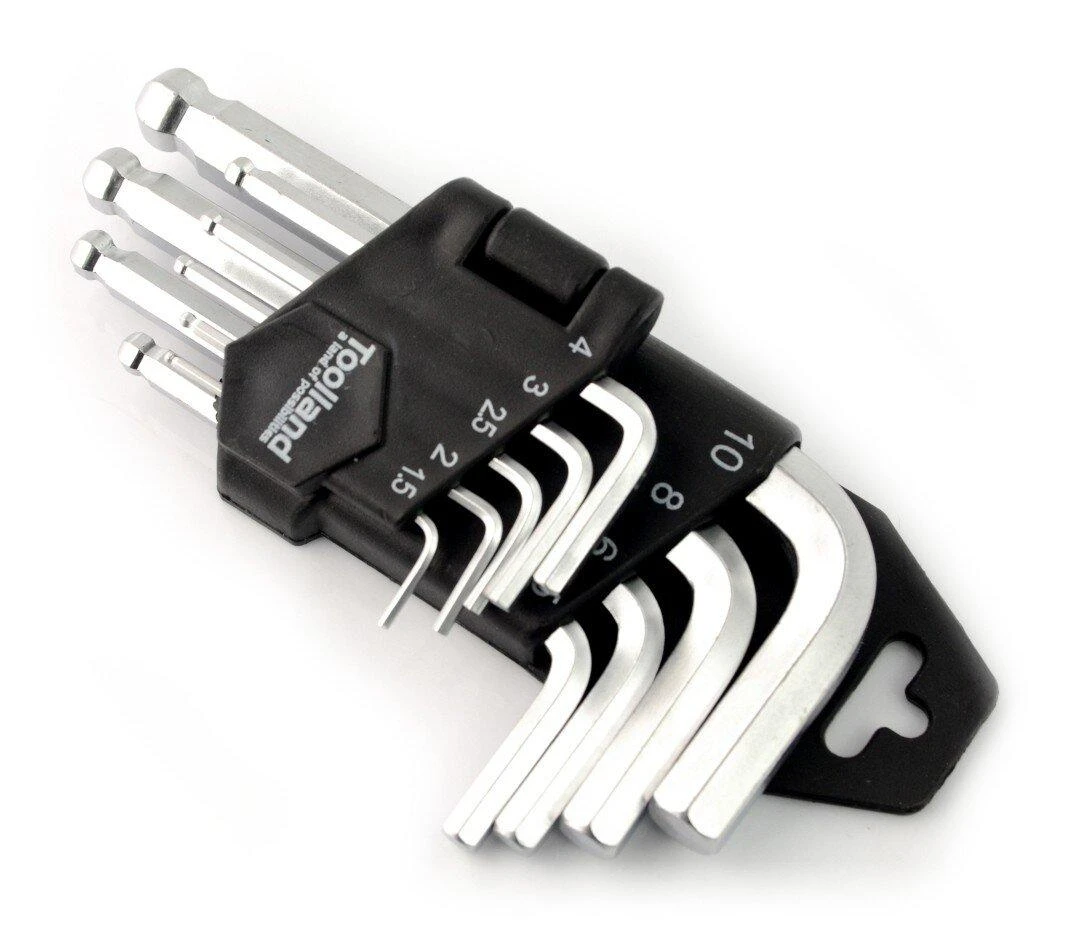 Oem 1.5–10 mm Allen veržliarakčių rinkinys - 9vnt