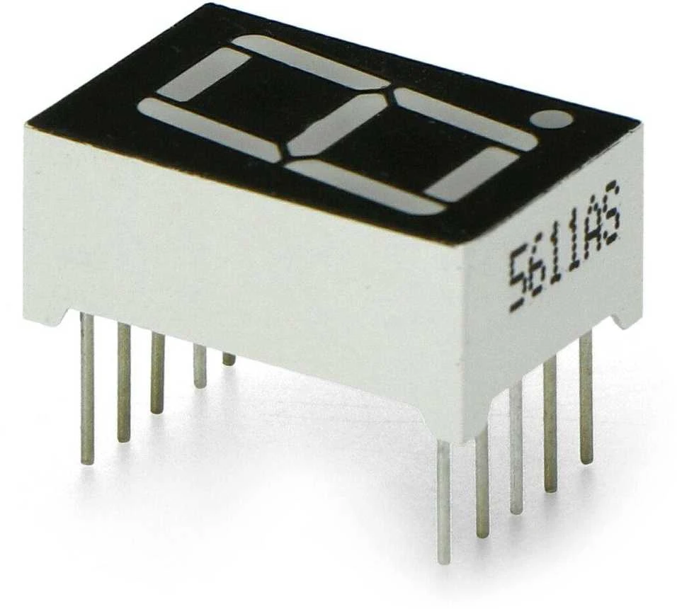 Oem 8 segmentų ekranas 14mm Raudona Spalva