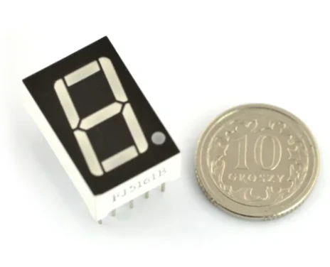 Oem 8 segmentų ekranas 14mm žalia spalva
