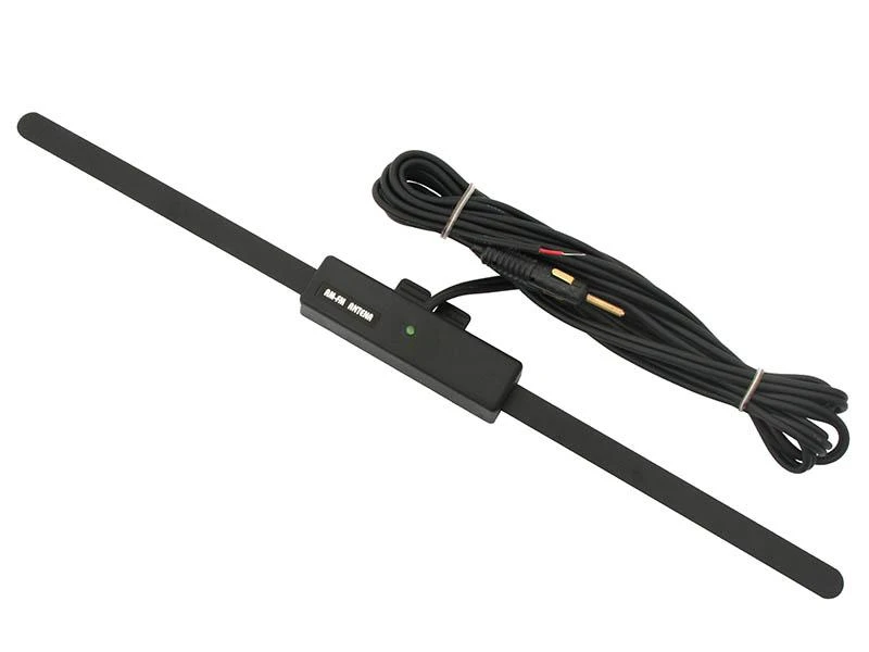 Vidinė automobilio antena su signalo indikatoriumi
