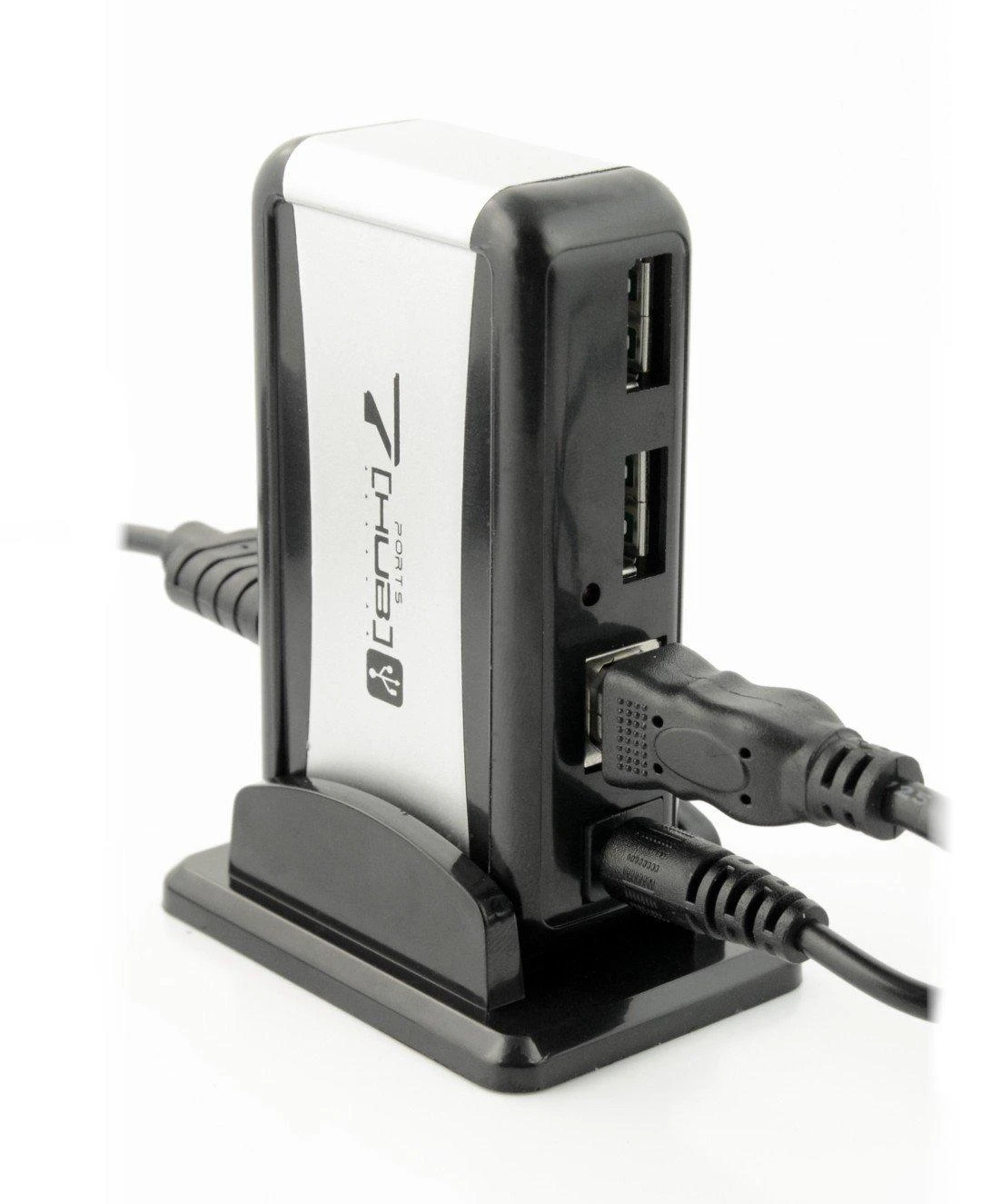 Anker 7 prievadų USB šakotuvas su prijungtais laidais