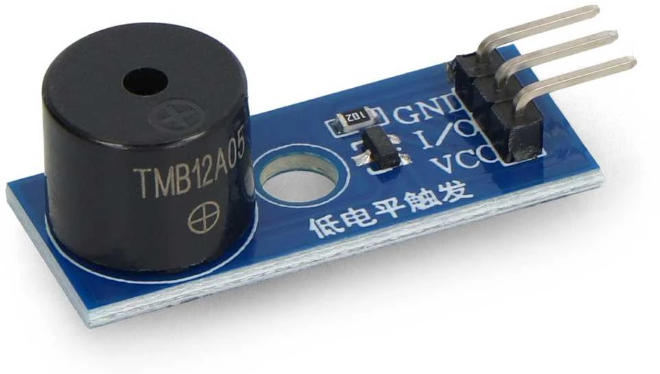 Aktyvus garsinio signalo modulis su TMB12A05 elementu